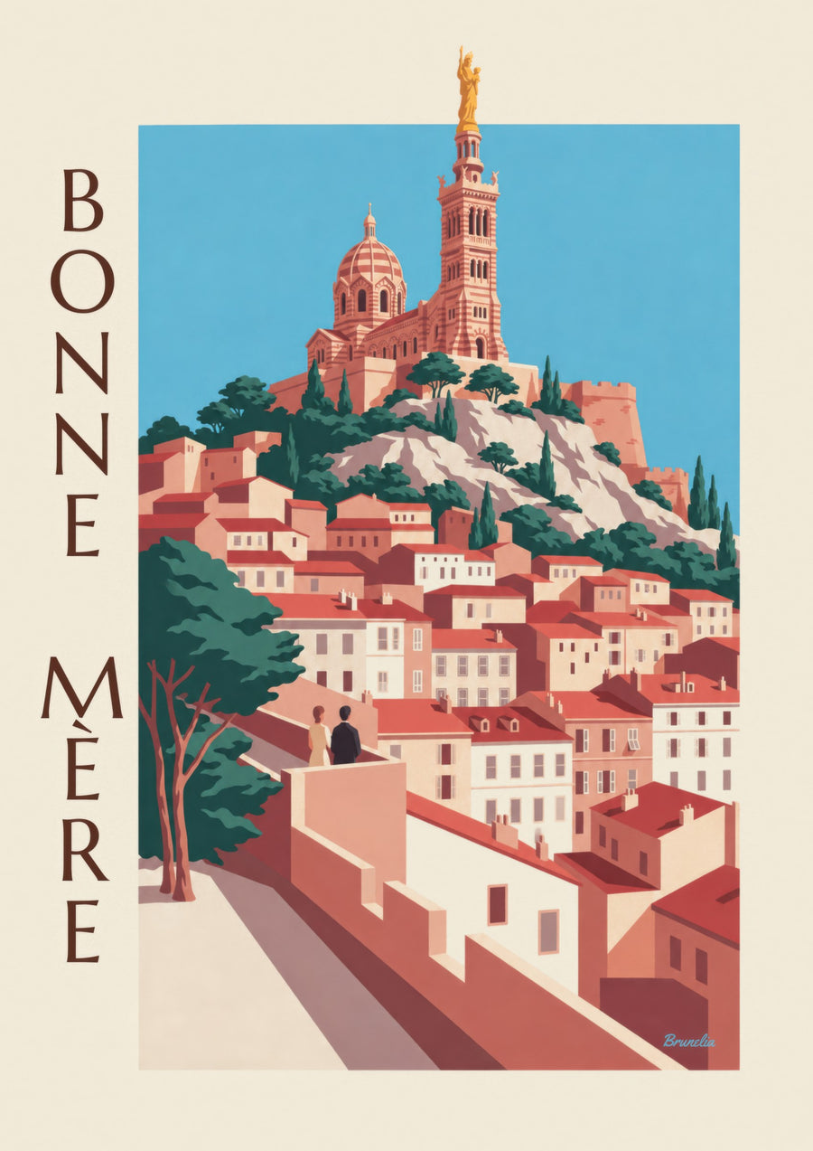 Marseille Notre-Dame de la Garde poster